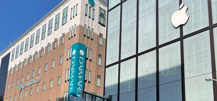 iPhone修理救急便 大丸京都店 （阪急京都線 烏丸駅・地下鉄烏丸線 四条駅 近く） の店舗外観写真