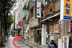 錦糸町駅前店 アクセス 5：すぐに当店が見えてまいります。