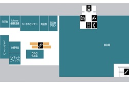 大丸福岡天神店 アクセス 10：フロアガイドはコチラとなります。