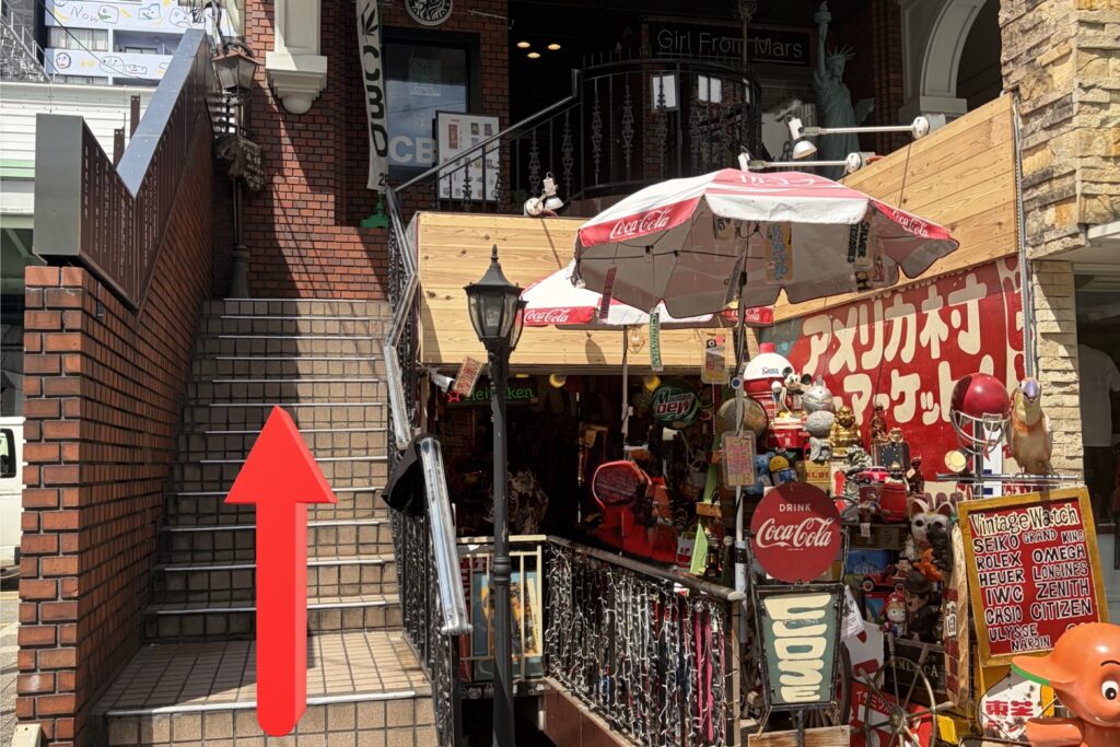 心斎橋店 アクセス 4：こちらの建物になります。階段をお上がりください。